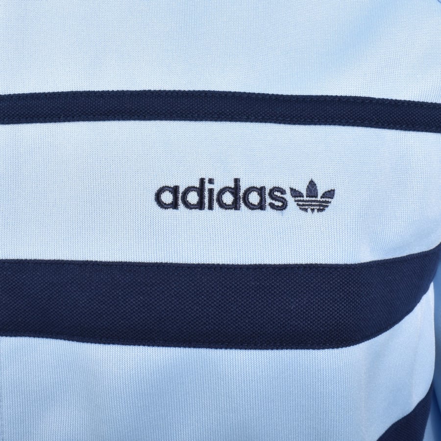 Image number 3 for adidas Originals Full Zip Track Top Blue