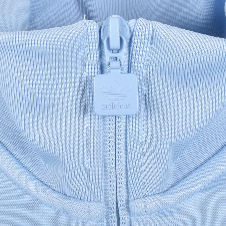 Image number 4 for adidas Originals Full Zip Track Top Blue