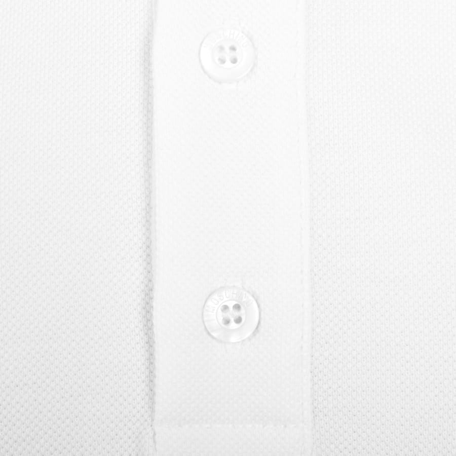 Image number 5 for Moschino Laurel Crown Polo T Shirt White