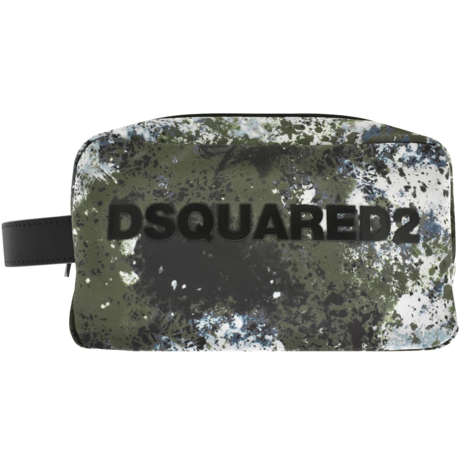 Image number 1 for DSQUARED2 Urban Wash Bag Green