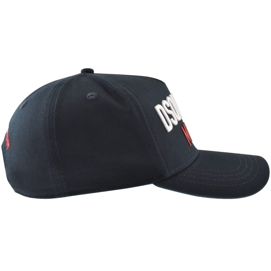 Image number 2 for DSQUARED2 Logo Baseball Cap Navy