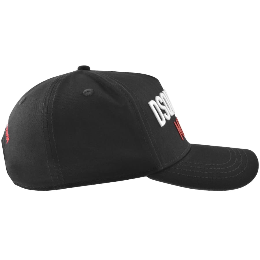 Image number 2 for DSQUARED2 Logo Baseball Cap Black