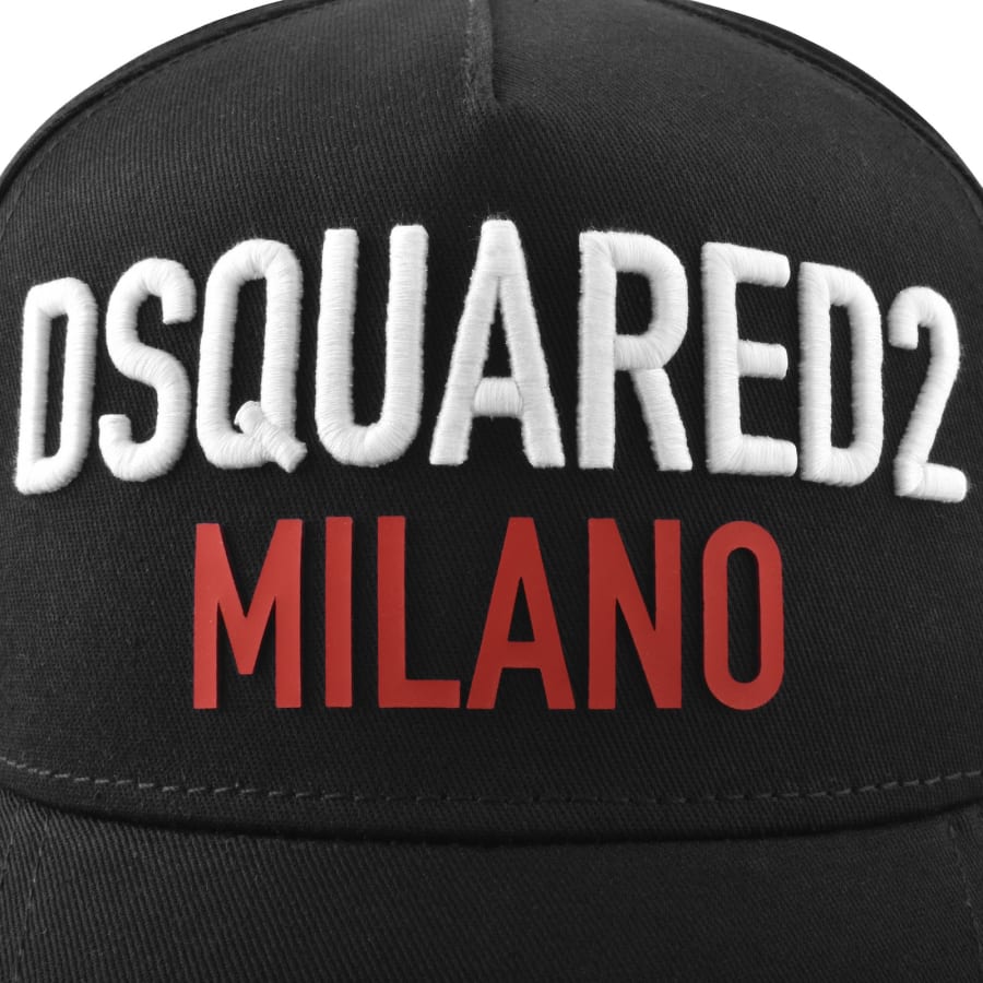 Image number 5 for DSQUARED2 Logo Baseball Cap Black