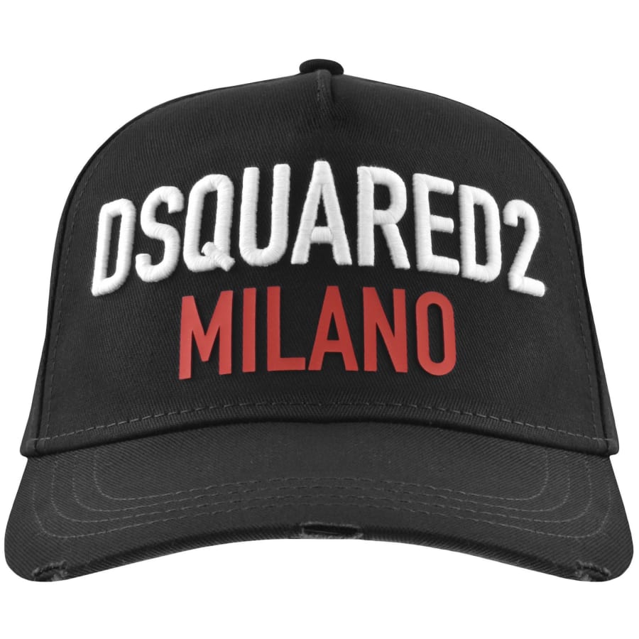 Image number 1 for DSQUARED2 Logo Baseball Cap Black