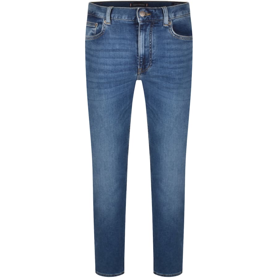 Image number 2 for Tommy Hilfiger Bleecker Slim Fit Jeans Blue