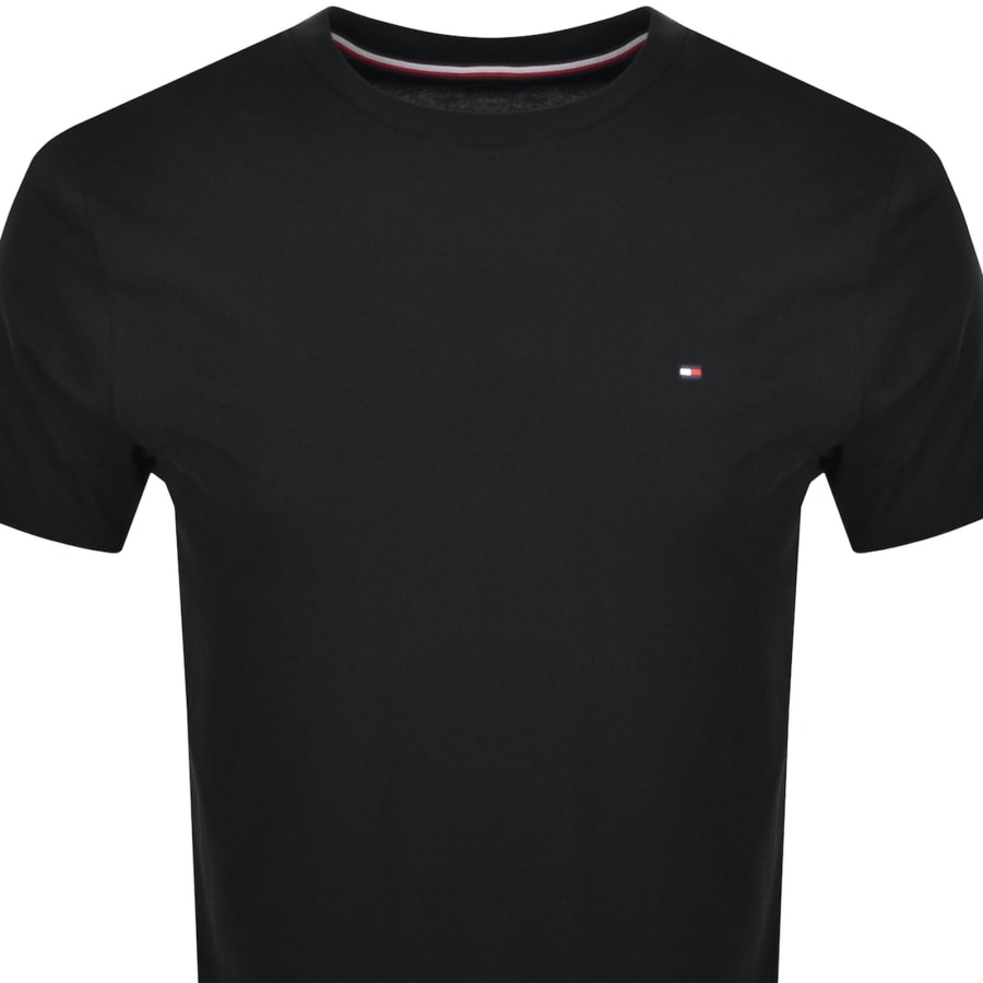Image number 2 for Tommy Hilfiger Essential Solid T Shirt Black