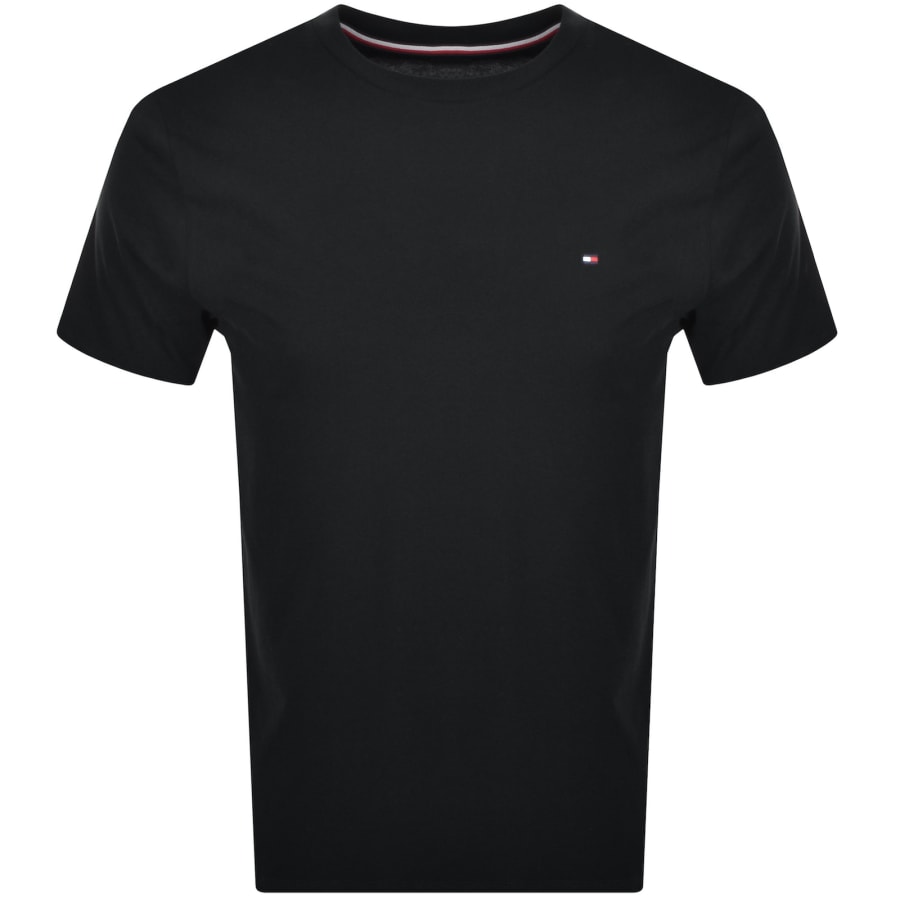 Image number 1 for Tommy Hilfiger Essential Solid T Shirt Black