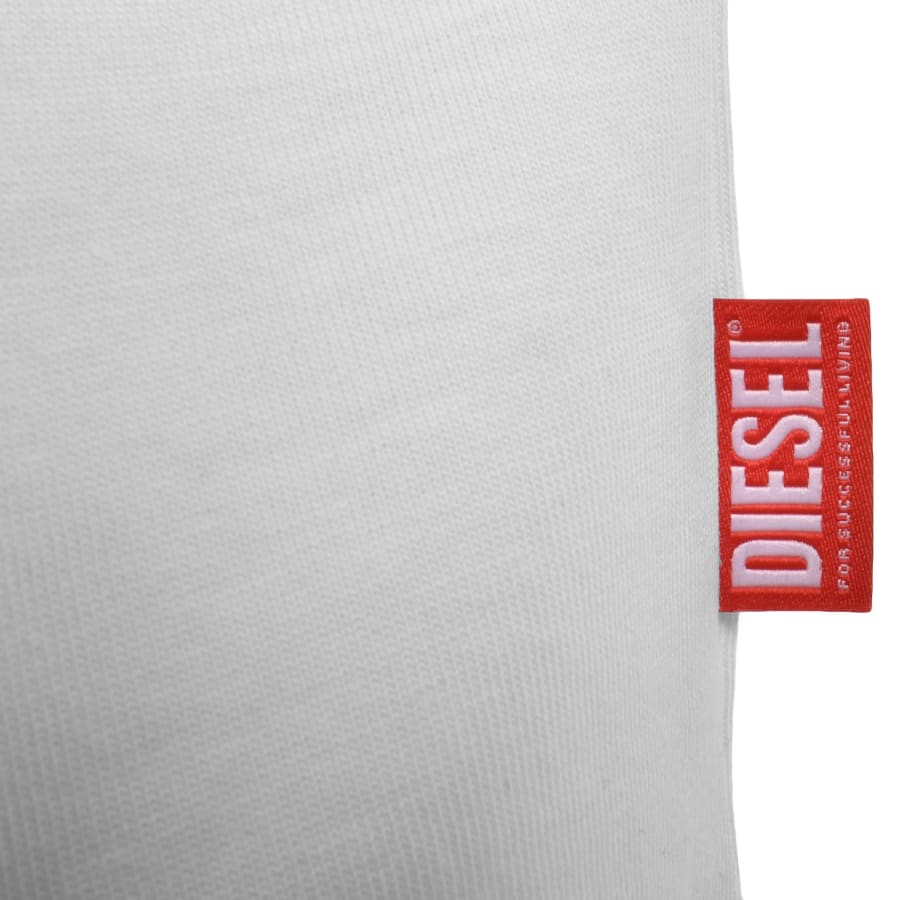 Image number 5 for Diesel T Boxt R22 Regular Fit T Shirt White