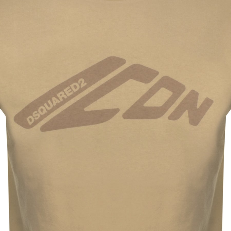 Image number 3 for DSQUARED2 Loose Fit T Shirt Brown