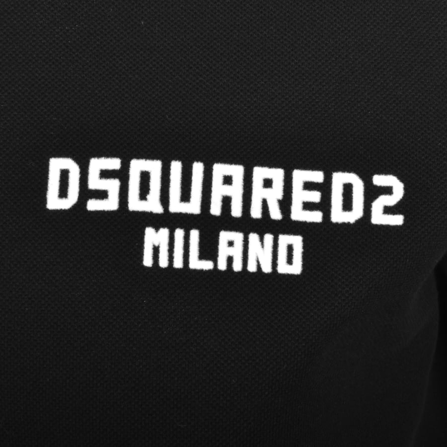 Image number 3 for DSQUARED2 Polo T Shirt Black