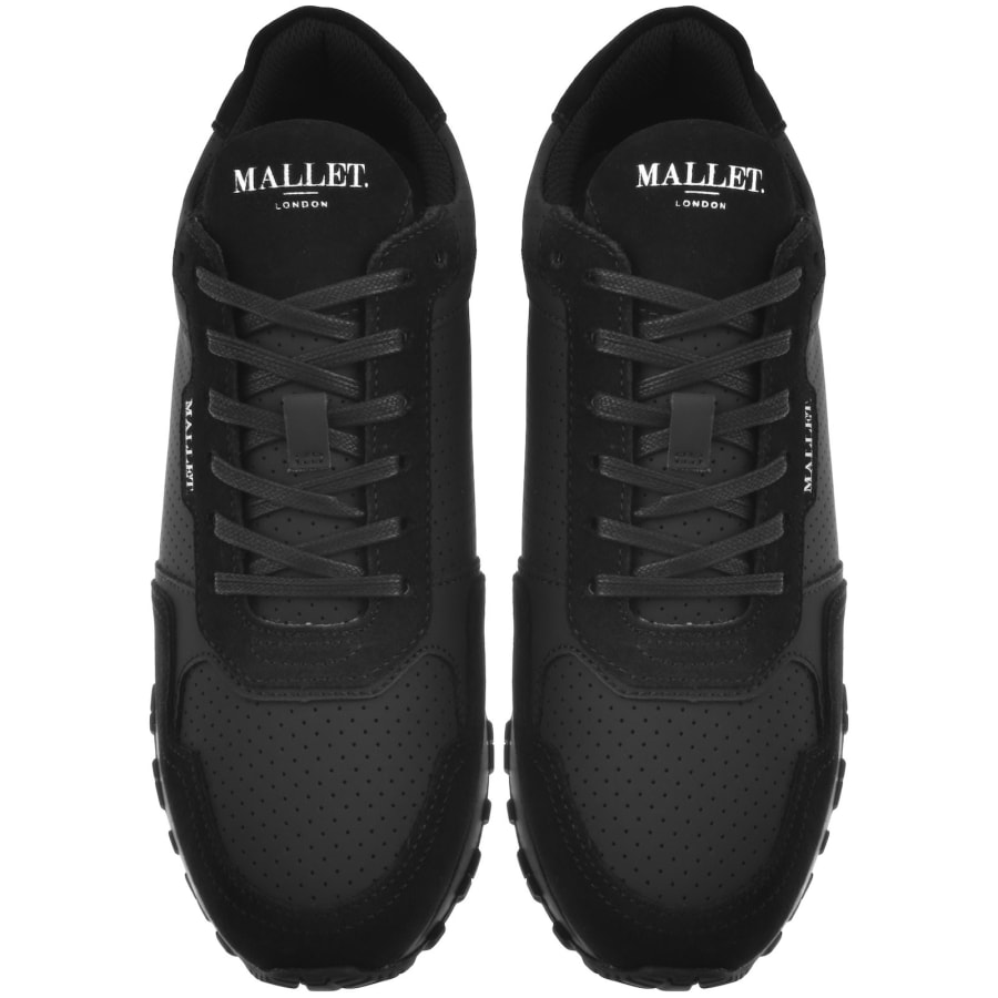 Image number 3 for Mallet Lowman Trainers Black