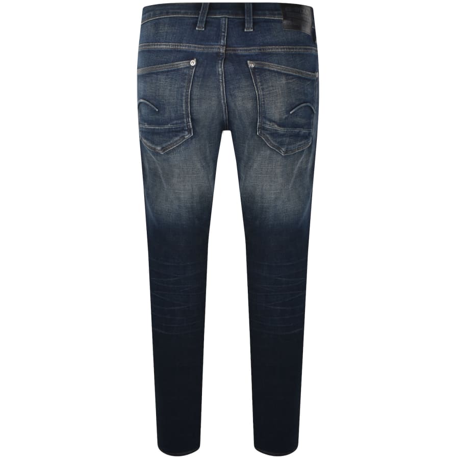 Image number 3 for G-Star Revend Skinny Jeans Mid Wash Blue