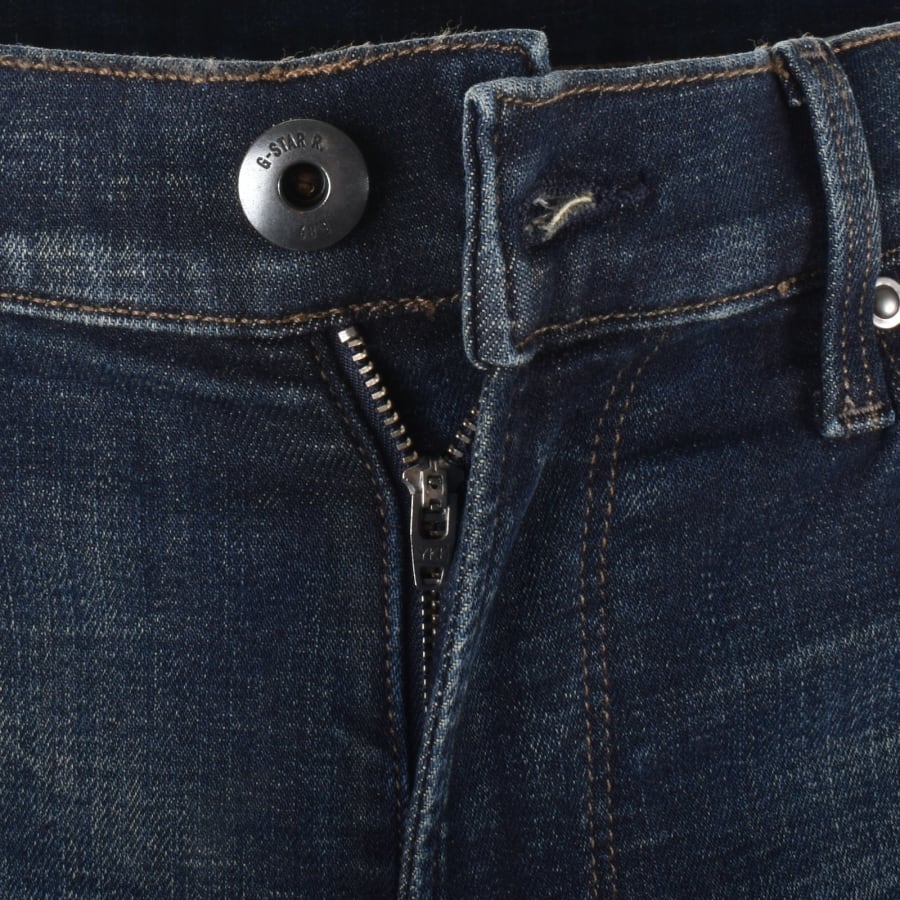 Image number 5 for G-Star Revend Skinny Jeans Mid Wash Blue