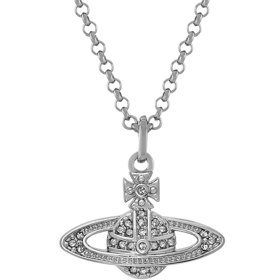 Image number 2 for Vivienne Westwood Mini Orb Pendant Silver