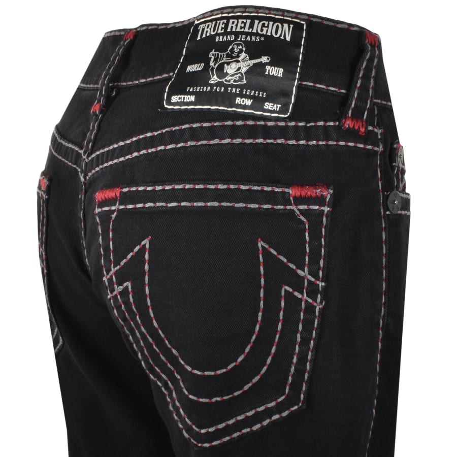 パンツ True Religion Ricky Super T True Religion Ricky Super T Straight Flap Jean, Giza Dark