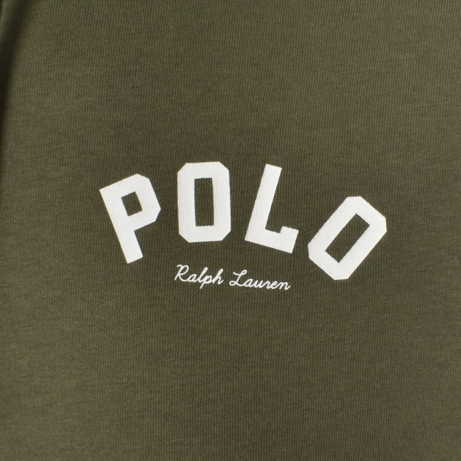 Image number 3 for Ralph Lauren Pullover Hoodie Green