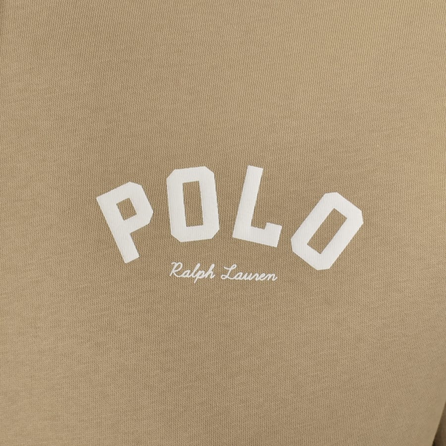 Image number 3 for Ralph Lauren Pullover Hoodie Beige