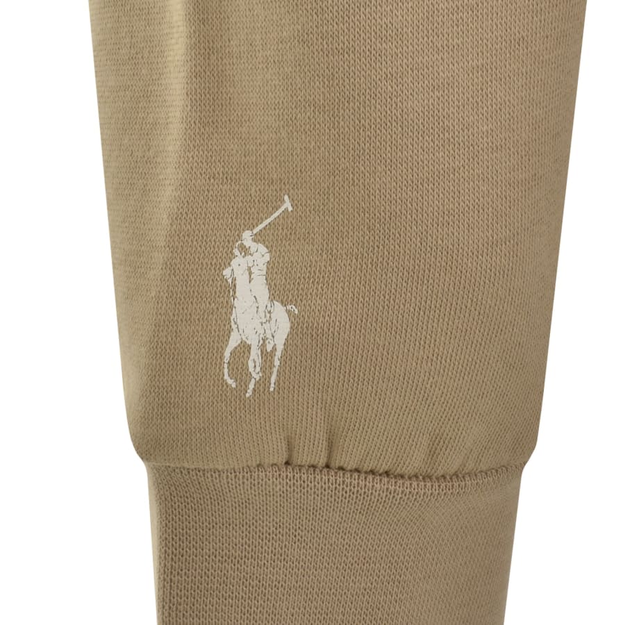 Image number 4 for Ralph Lauren Pullover Hoodie Beige