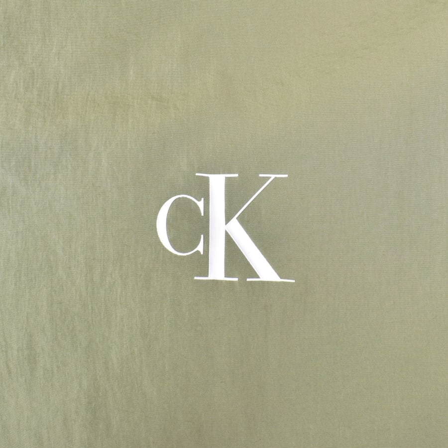 Image number 4 for Calvin Klein Jeans Padded Jacket Green