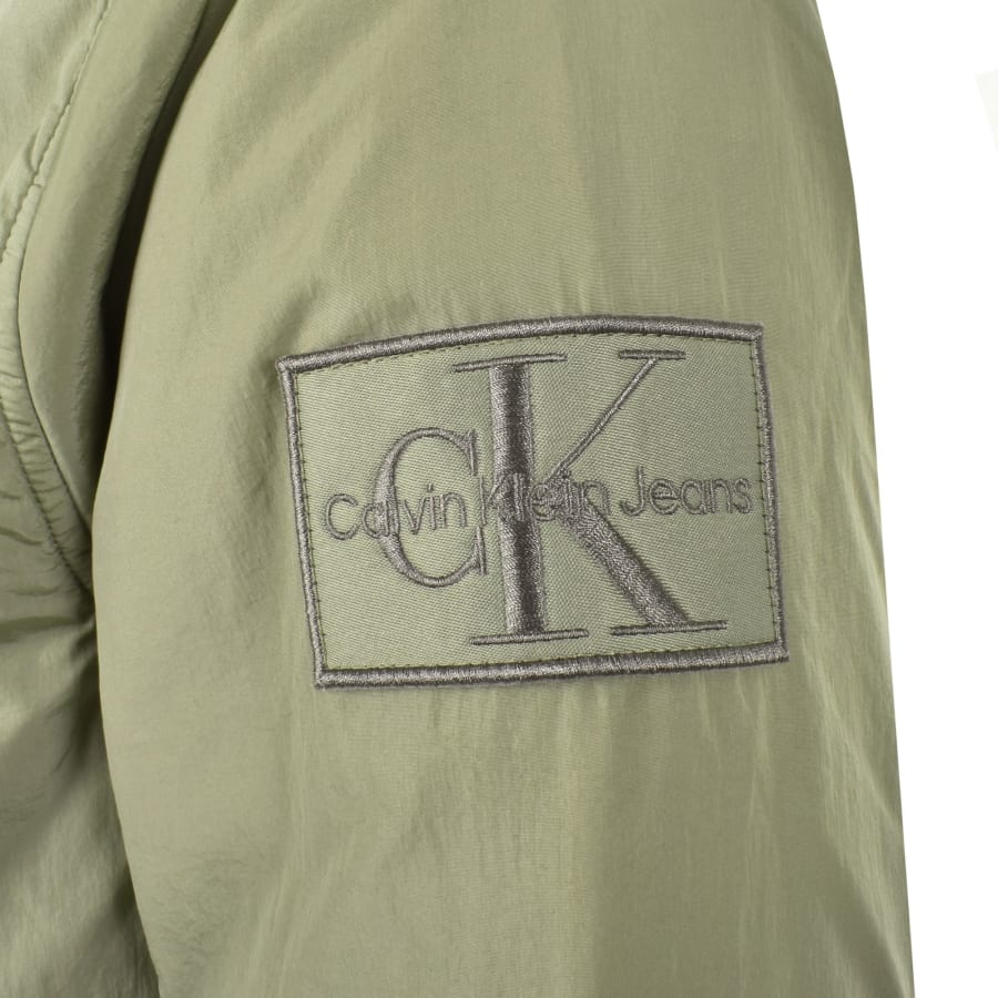 Image number 5 for Calvin Klein Jeans Padded Jacket Green