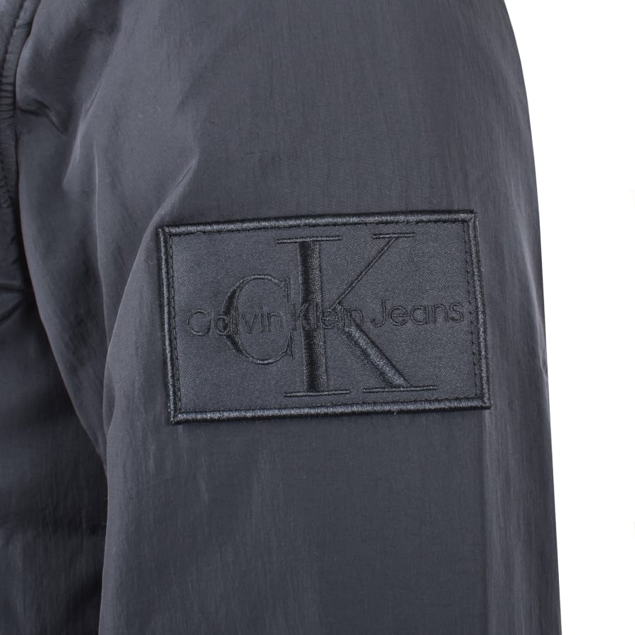 Image number 5 for Calvin Klein Jeans Harrington Jacket Blue