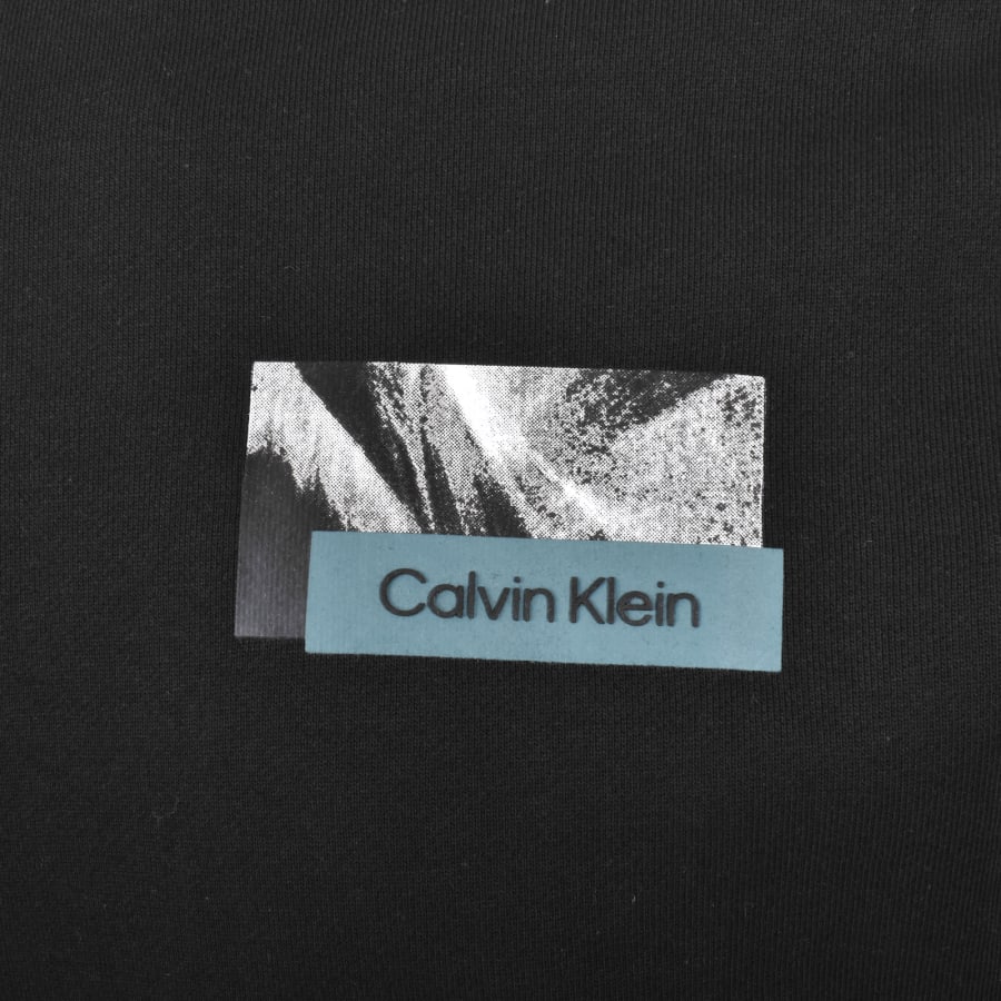 Image number 4 for Calvin Klein Back Logo Graphic Sweatshirt Black