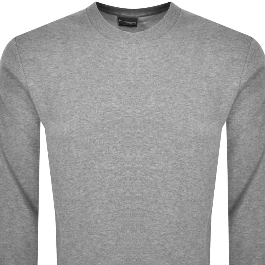 Image number 3 for Emporio Armani Loungewear Logo Sweatshirt Grey