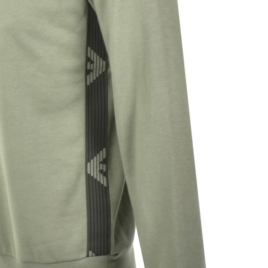Image number 5 for Emporio Armani Full Zip Lounge Set Green