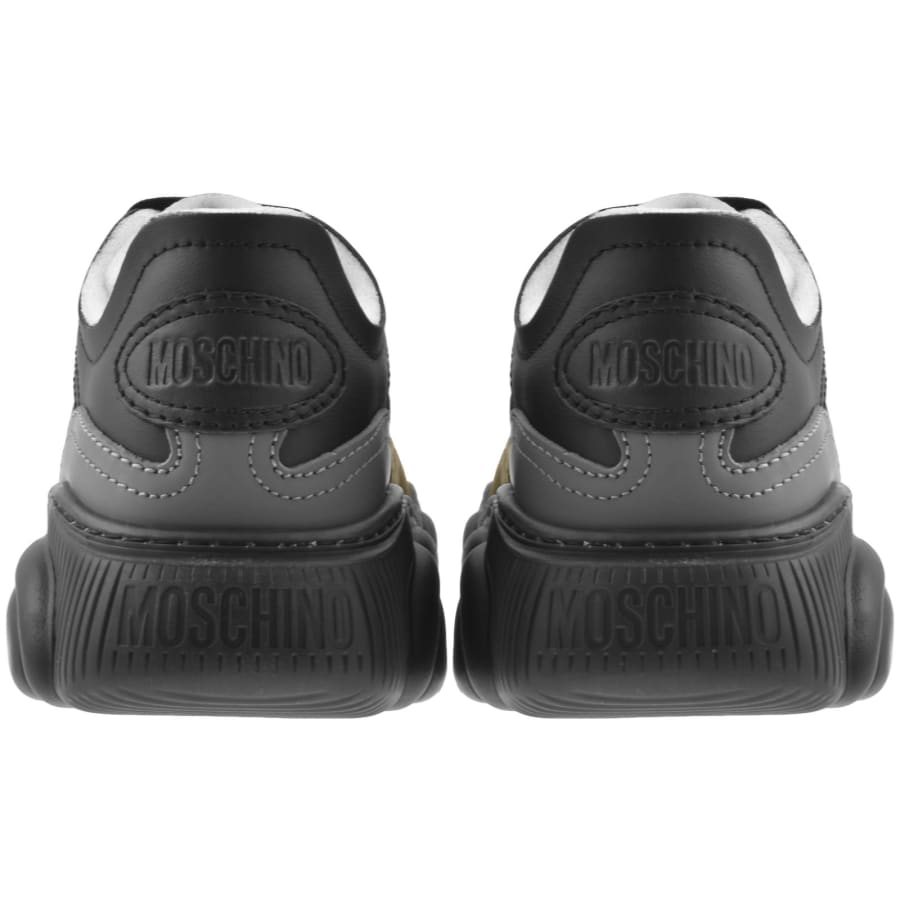 Image number 2 for Moschino Orso35 Mix Trainers Black