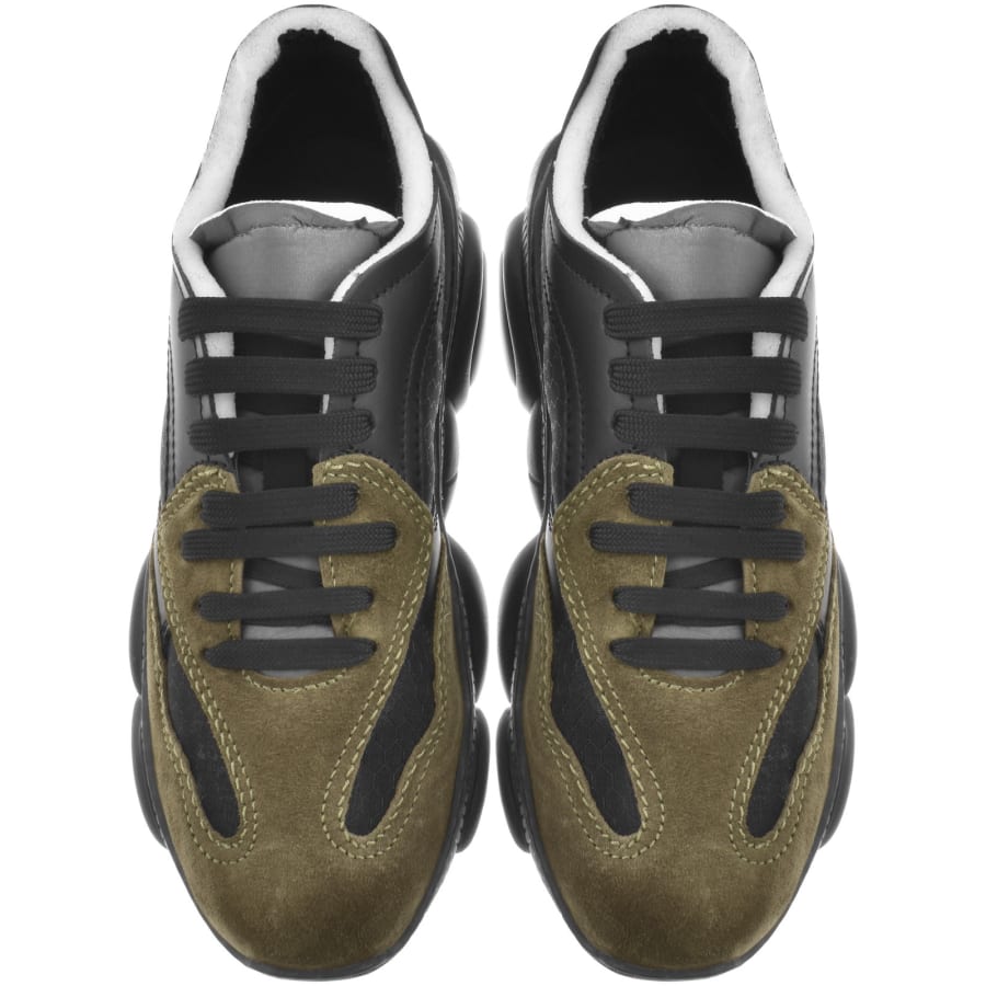 Image number 3 for Moschino Orso35 Mix Trainers Black