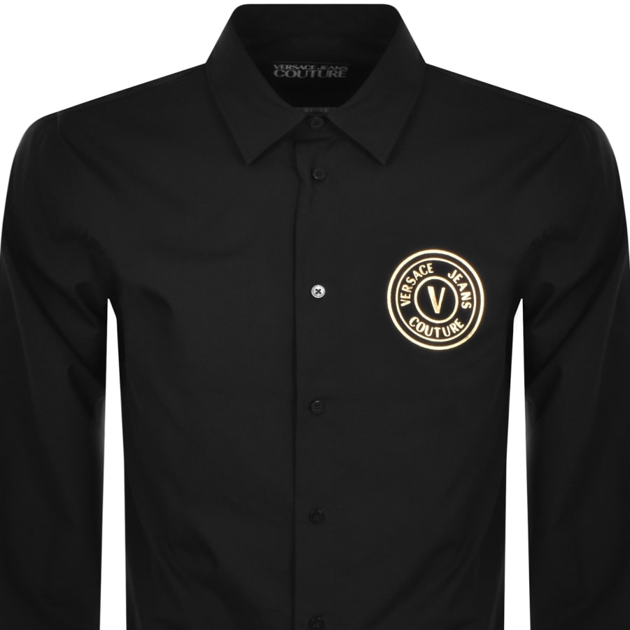 Image number 2 for Versace Jeans Couture Slim Fit Shirt Black