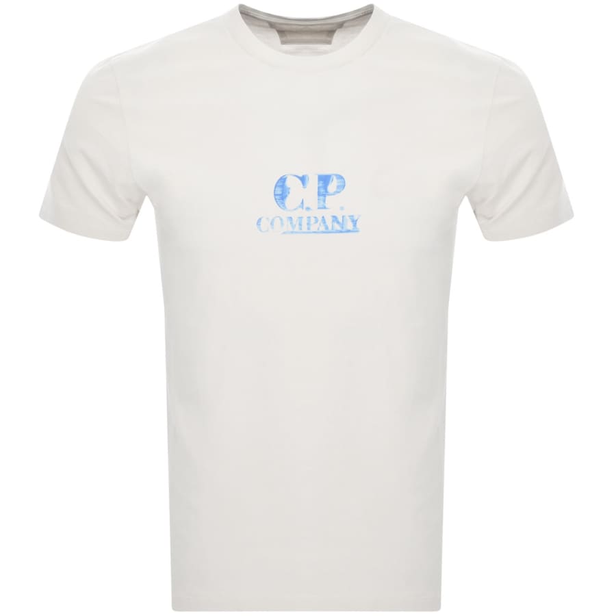 Image number 2 for CP Company Graphic Logo T Shirt White