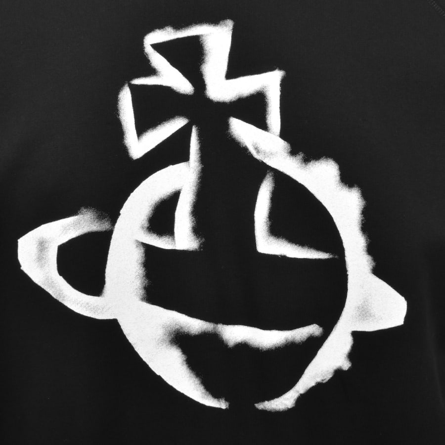 Vivienne Westwood Stencil Orb Sweatshirt Black | Mainline