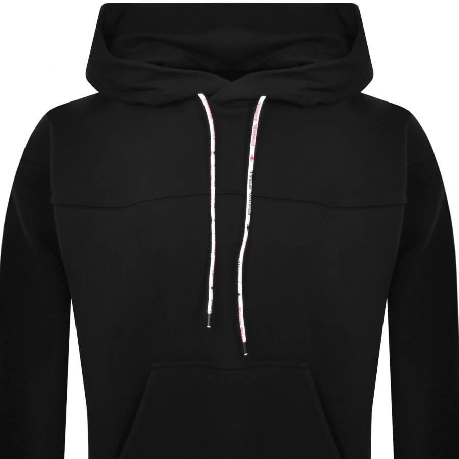 Image number 3 for Vivienne Westwood Stencil Orb Hoodie Black