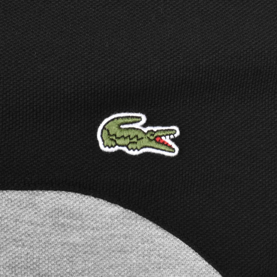 Image number 3 for Lacoste Colour Block Polo T Shirt Black