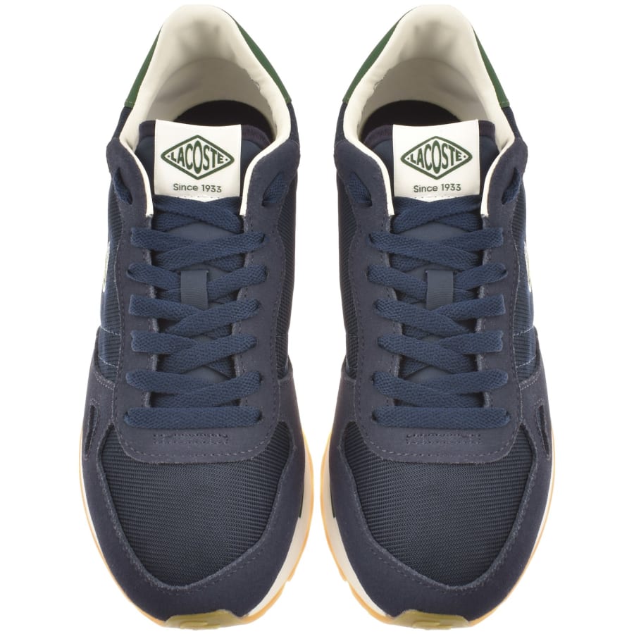 Image number 3 for Lacoste Partner 70s Trainers Navy
