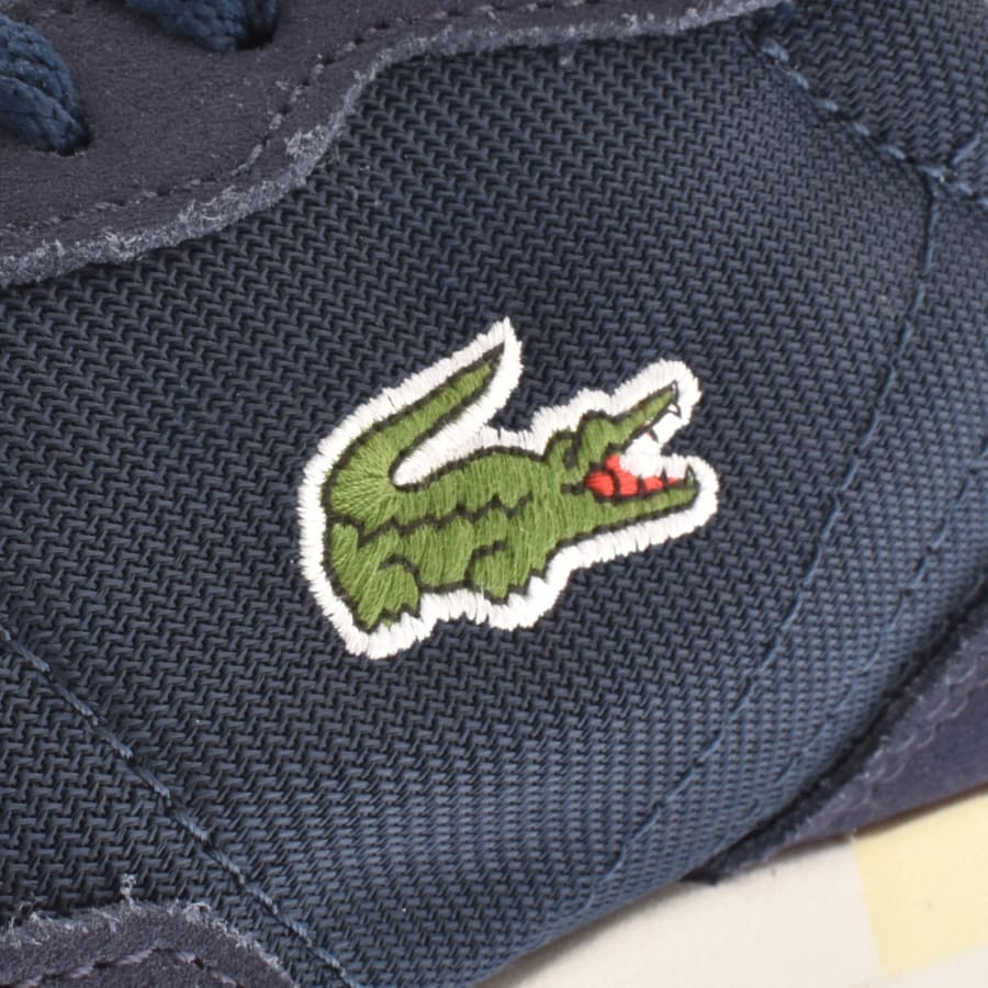 Image number 4 for Lacoste Partner 70s Trainers Navy