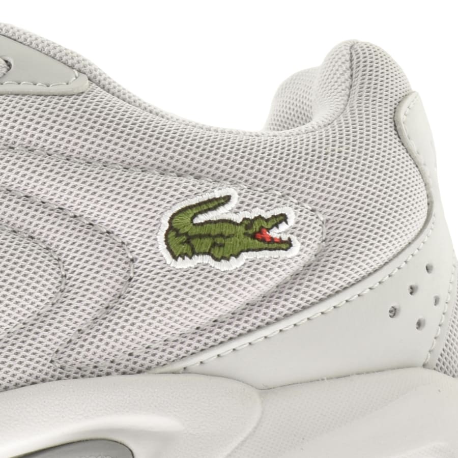 Image number 4 for Lacoste Storm 96 Trainers Grey