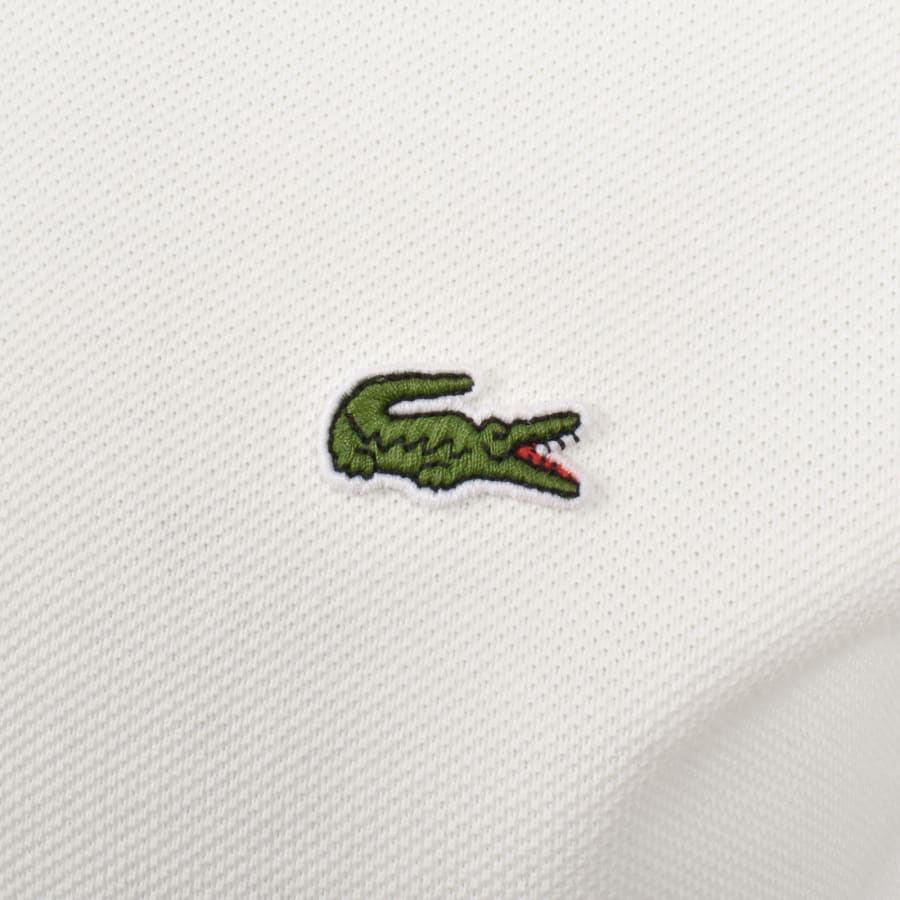 Image number 3 for Lacoste Classic Fit Polo T Shirt White