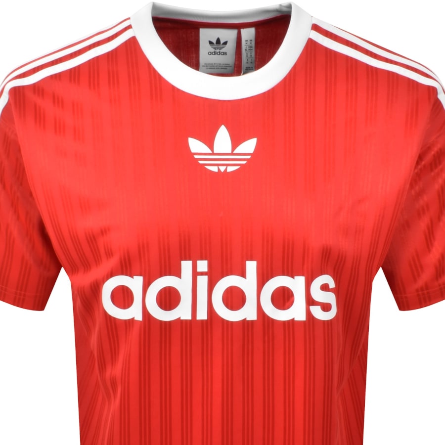 Image number 2 for adidas Originals Adicolour T Shirt Red