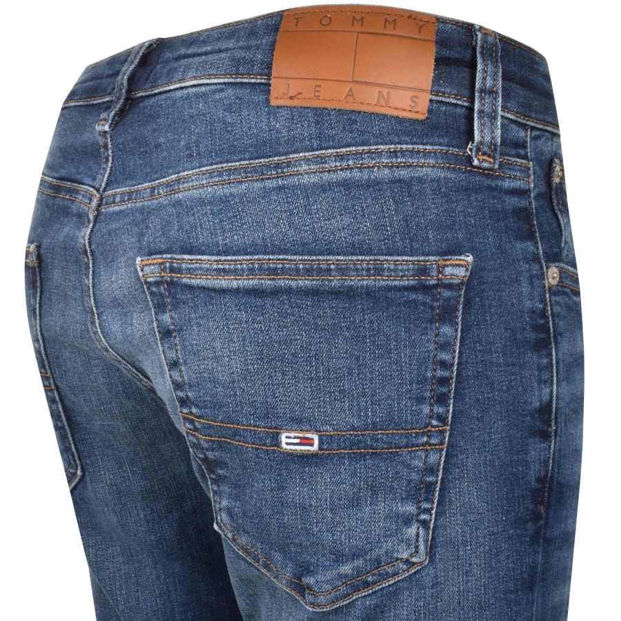 Image number 4 for Tommy Jeans Austin Slim Tapered Jeans Blue