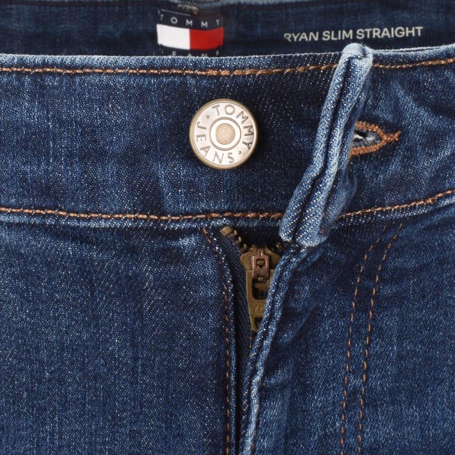 Image number 5 for Tommy Jeans Ryan Slim Straight Jeans Blue