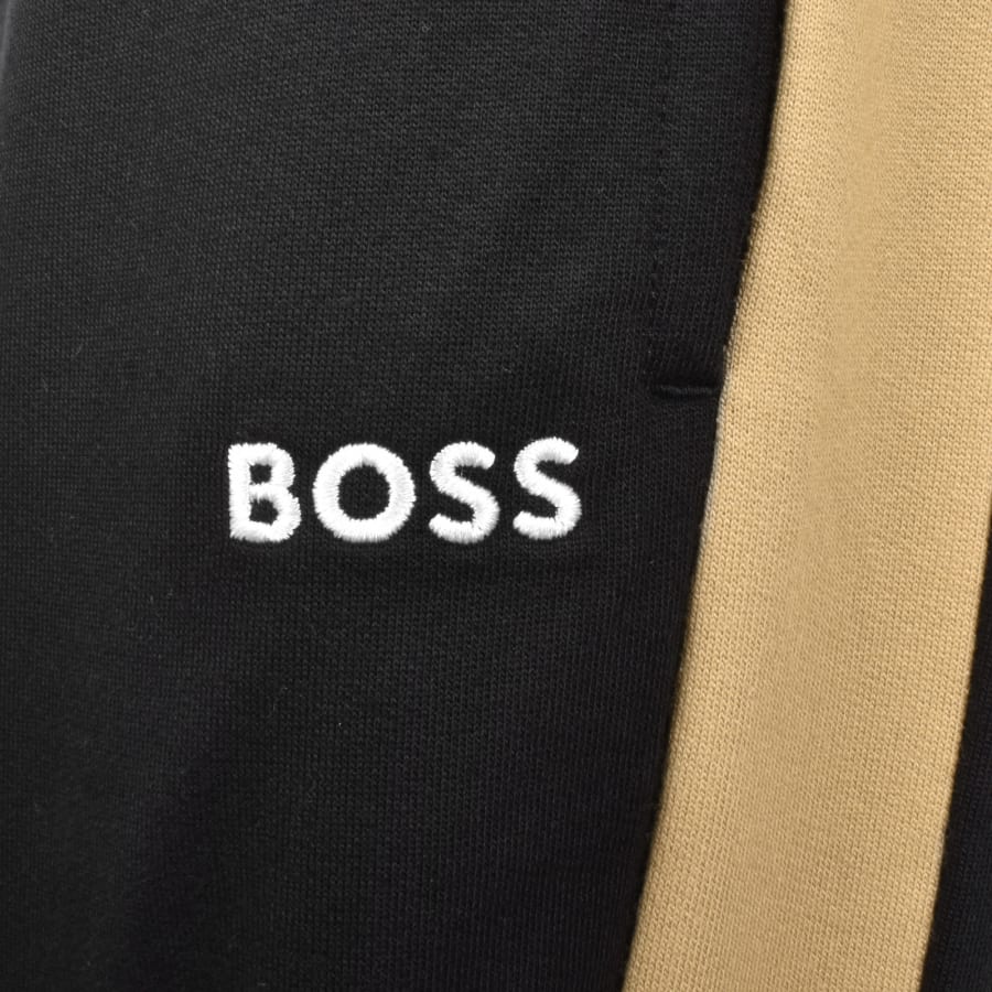Image number 4 for BOSS Iconic Joggers Black