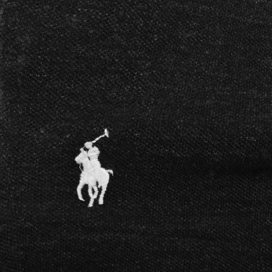 Image number 4 for Ralph Lauren Long Sleeved Polo T Shirt Black