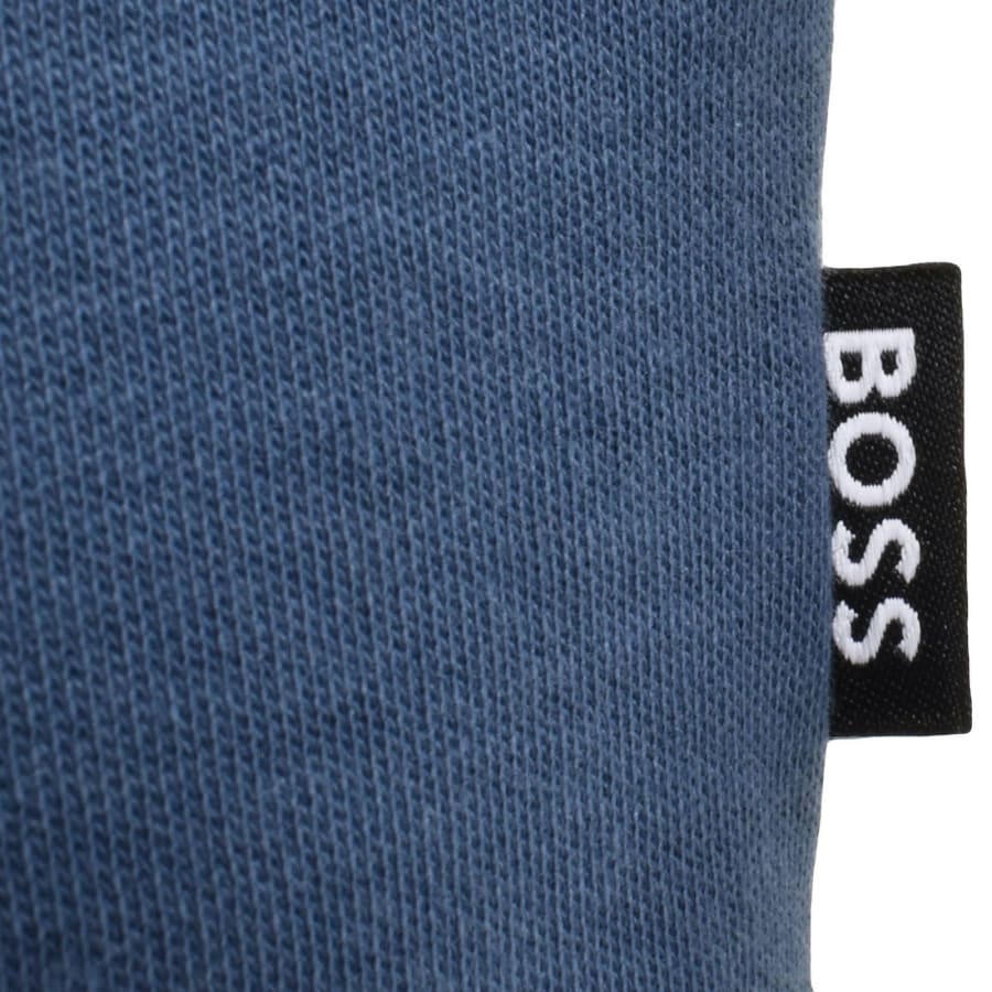Image number 5 for BOSS Pado 30 Long Sleeved Polo T Shirt Blue