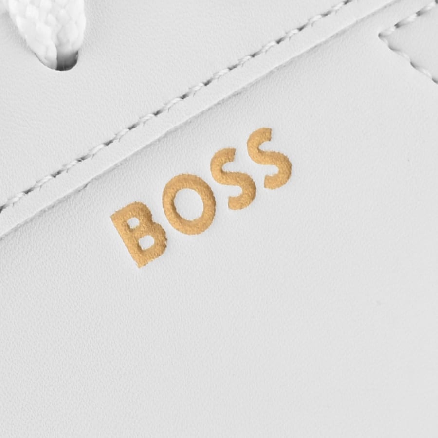 Image number 4 for BOSS Kieran Tennis Trainers White