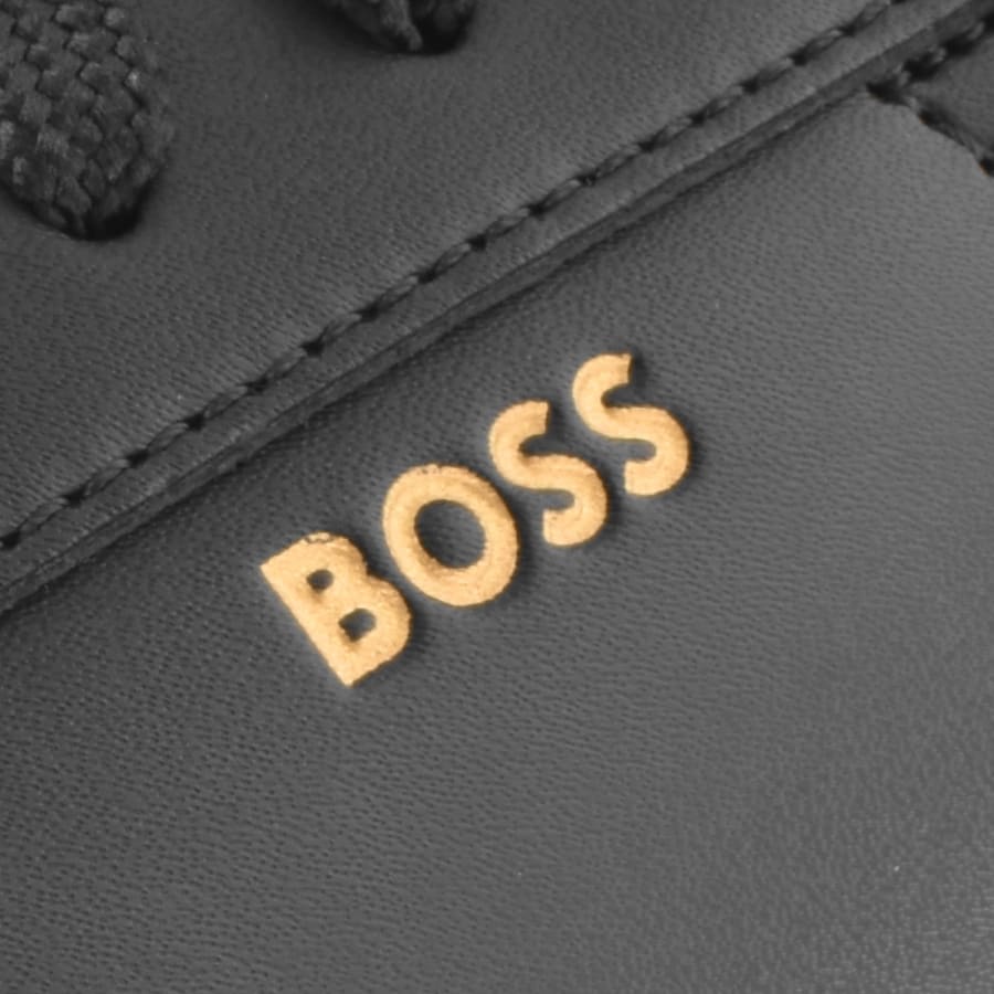 Image number 4 for BOSS Kieran Tennis Trainers Black