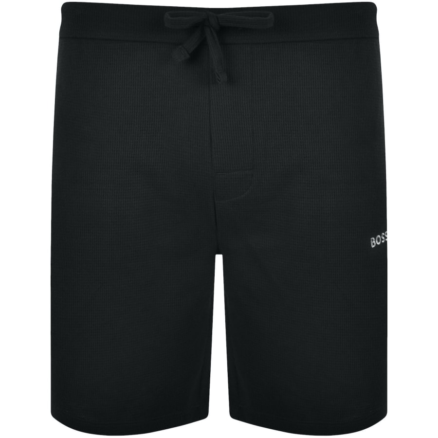 Image number 1 for BOSS Waffle Shorts Black