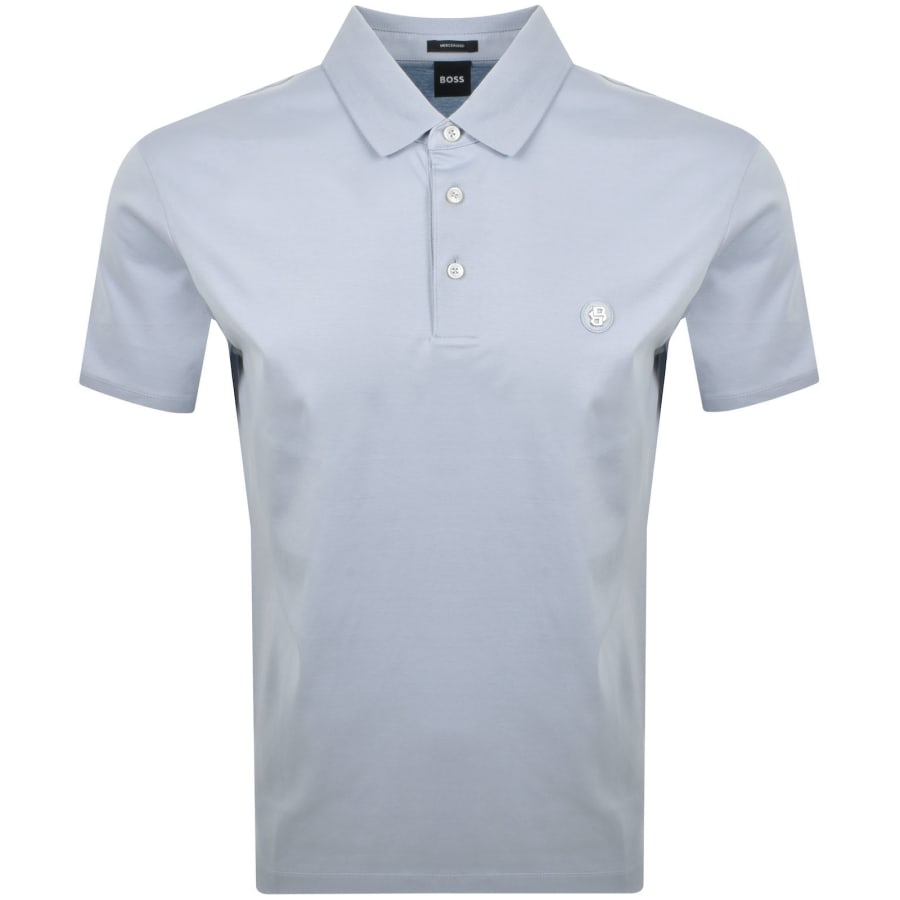 Image number 1 for BOSS Parris 01 Polo T Shirt Blue
