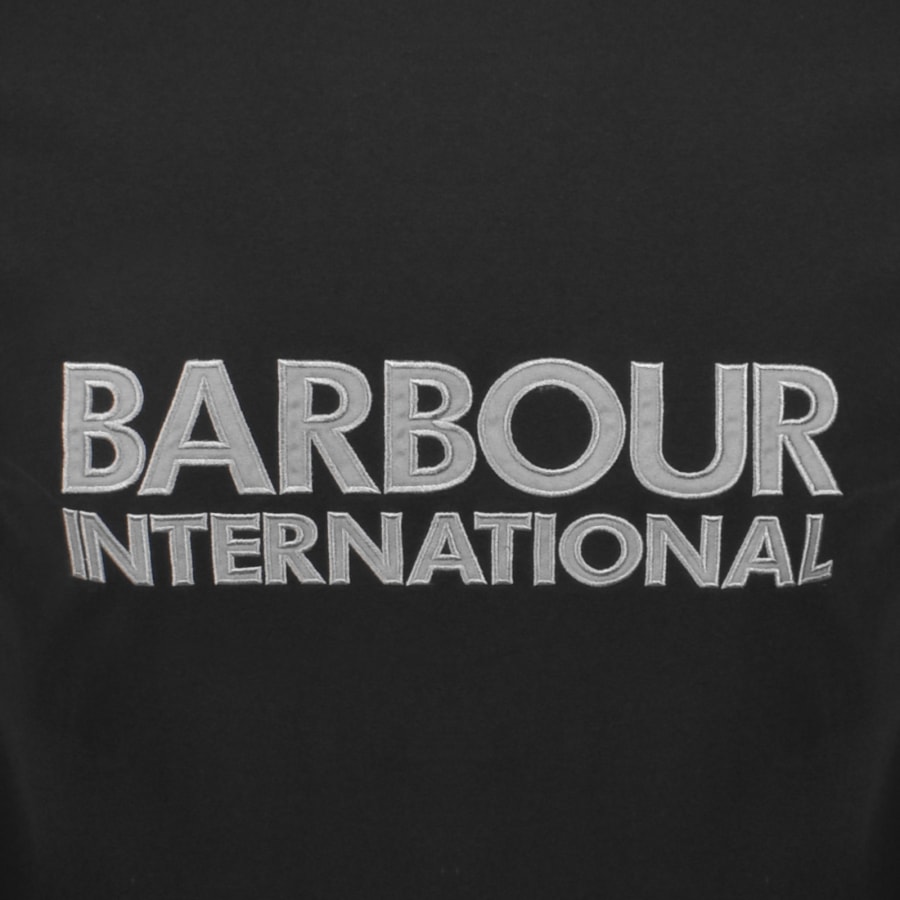 Image number 3 for Barbour International Relaxed Fit T Shirt Black